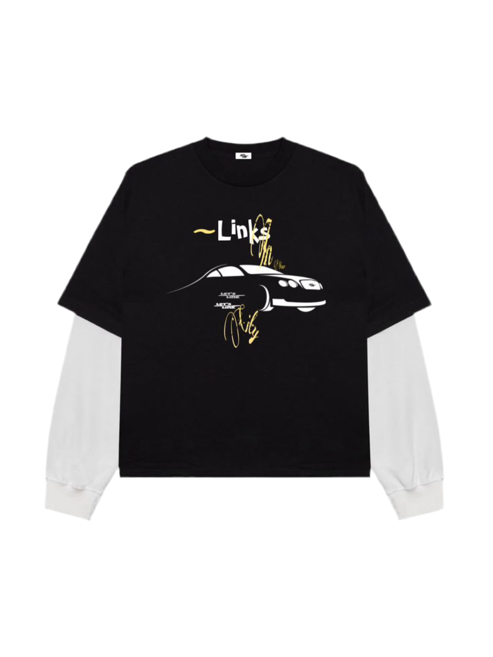 Links sleeve  tee