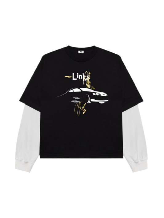 Links sleeve  tee